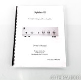 Rogue Audio Sphinx V2 Stereo Tube Hybrid Integrated Amplifier; MM Phono (SOLD)