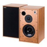 Harbeth Monitor 30.2 XD Loudspeaker, cherry Pair with grill on one speaker