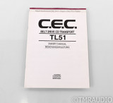 CEC TL 51 Belt Drive CD Transport; TL51 (No Remote)
