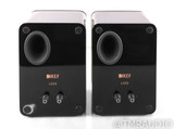 KEF LS50 Bookshelf Speakers; Black Pair; LS-50 (SOLD3)