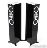 KEF R500 Floorstanding Speakers; R-500; Gloss Black Pair