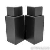 Morrison Audio Model 29 Floorstanding Speakers; Black Pair w/ Active Crossover (Low Hours)