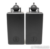 Morrison Audio Model 29 Floorstanding Speakers; Black Pair w/ Active Crossover (Low Hours)