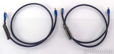 AudioQuest Water XLR Cables; 1.5m Pair Balanced Interconnects; 72v DBS (SOLD3)