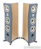 Focal Kanta No. 2 Floorstanding Speakers; N2; Walnut and Dark Grey Pair