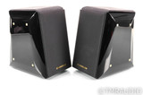 Sonus Faber Concertino Home Bookshelf Speakers; Black Gloss and Leather Pair