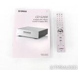 Yamaha CD-S2100 SACD / CD Player; Black; CDS2100; Remote (New/Open Box)