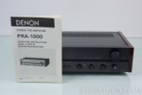 Denon PRA-1000 Stereo Preamplifier / Great Phono Preamp
