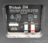 McIntosh XR14 Vintage Floorstanding Speakers; XR-14; Walnut Pair