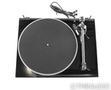 Pro-Ject Debut III Turntable; Piano Black; Ortofon 2M Red; Acryl-It Platter