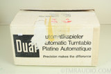 Dual 1218 Vintage Turntable; One Owner in Original Factory Box