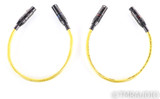 Wireworld Gold Eclipse 5 XLR Cables; 0.5m Pair Balanced Interconnects