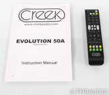 Creek Evolution 50A Stereo Integrated Amplifier; 50-A; Remote; Silver