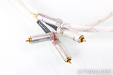 WyWires Platinum Series RCA Cables; 1.5m Pair Interconnects