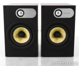 B&W 686 Bookshelf Speakers; Black Ash Pair