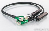AudioQuest Earth XLR Cables; 1m Pair Interconnects; 72v DBS (Open Box)