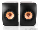 KEF LS50 Meta Bookshelf Speakers; Black Pair; LS-50 (SOLD3)