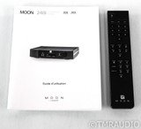 Simaudio Moon 240i Stereo Integrated Amplifier / DAC; MM Phono; Remote; Black