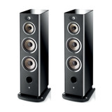 Focal Aria 948 Floorstanding Speakers; Black High Gloss Lacquer Pair (Open Box)