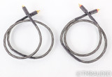 Synergistic Research Alpha Sterling X Series RCA Cables; 1m Pair