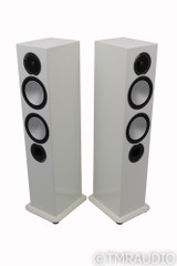 Monitor Audio Silver 6 Floorstanding Speakers; Gloss White Pair