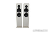 Rosso Fiorentino Elba Floorstanding Speakers; White Pair