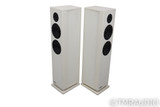 Rosso Fiorentino Elba Floorstanding Speakers; White Pair