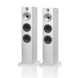 B&W 603 S2 Anniversary Edition Floorstanding Speakers; White Pair (New)