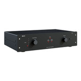 Lab12 pre1 Tube Preamplifier, matt black angled view