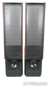 Martin Logan Prodigy Electrostatic Floorstanding Speakers; Black & Cherry Pair (SOLD)