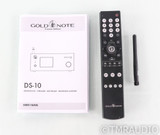 Gold Note DS-10 DAC; DS10; Network Streamer; Remote; Bluetooth (SOLD)