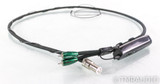 AudioQuest Yosemite DIN to RCA Tonearm Cable; 1.2m Stereo Interconnect; 72v DBS