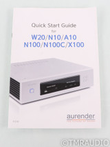 Aurender N10 Network Streamer / Music Server; N-10; Black; 4TB HDD