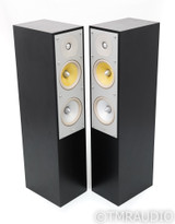 B&W CM4 Floorstanding Speakers; CM-4; Black Oak Pair
