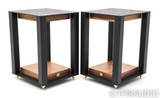 Wharefedale Linton Speaker Stands; Walnut Pair