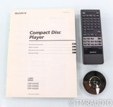 Sony CDP-XA7ES CD Player; CDPXA7ES; Remote (SOLD4)