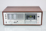 JVC KD-85 Vintage Stereo Cassette Deck with Wood Case