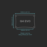 Quadraspire Q4 Evo Wall Shelf
