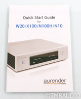 Aurender X100L Network Streamer / Server; X-100-L; Silver; 6TB HDD (SOLD)