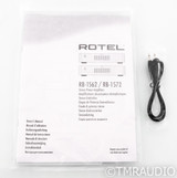 Rotel RB-1562 Stereo Power Amplifier; Silver; RB1562