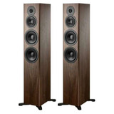 Dynaudio Evoke 50 Floorstanding Speakers; Walnut Wood Pair (New)