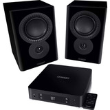 Mission LX Connect Wireless Bookshelf Speakers; Hub; Black Pair (New)