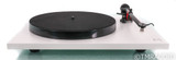 Rega P1 Plus Belt Drive Turntable; White; Carbon Cartridge; MM Phono (Open Box)