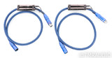 Audioquest Sky XLR Cables; 1m Pair Balanced Interconnects; 24v DBS