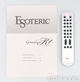 Esoteric Grandioso K1 SACD / CD Player / Transport; Remote; Silver