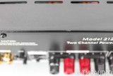 Parasound NewClassic 2125 v.2 Stereo Power Amplifier; V2; Black