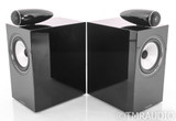 B&W 705 S2 Bookshelf Speakers; Gloss Black Pair; Series 2