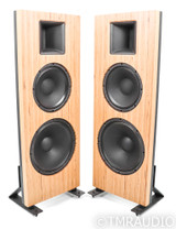 Spatial Audio X3 Open Baffle Powered Floorstanding Speakers; X-3; Maple Pair