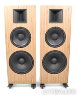 Spatial Audio X3 Open Baffle Powered Floorstanding Speakers; X-3; Maple Pair