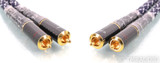 Acoustic Zen Absolute Zero Crystal Silver RCA Cables; 1m Pair Interconnects